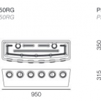 Lillekastid B950RG ja PR800